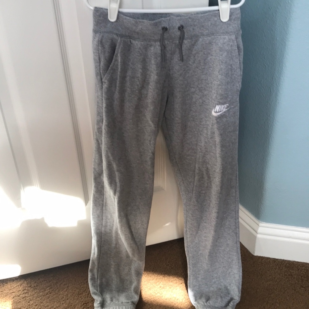 NIKE Kids Grey Sweatpants
